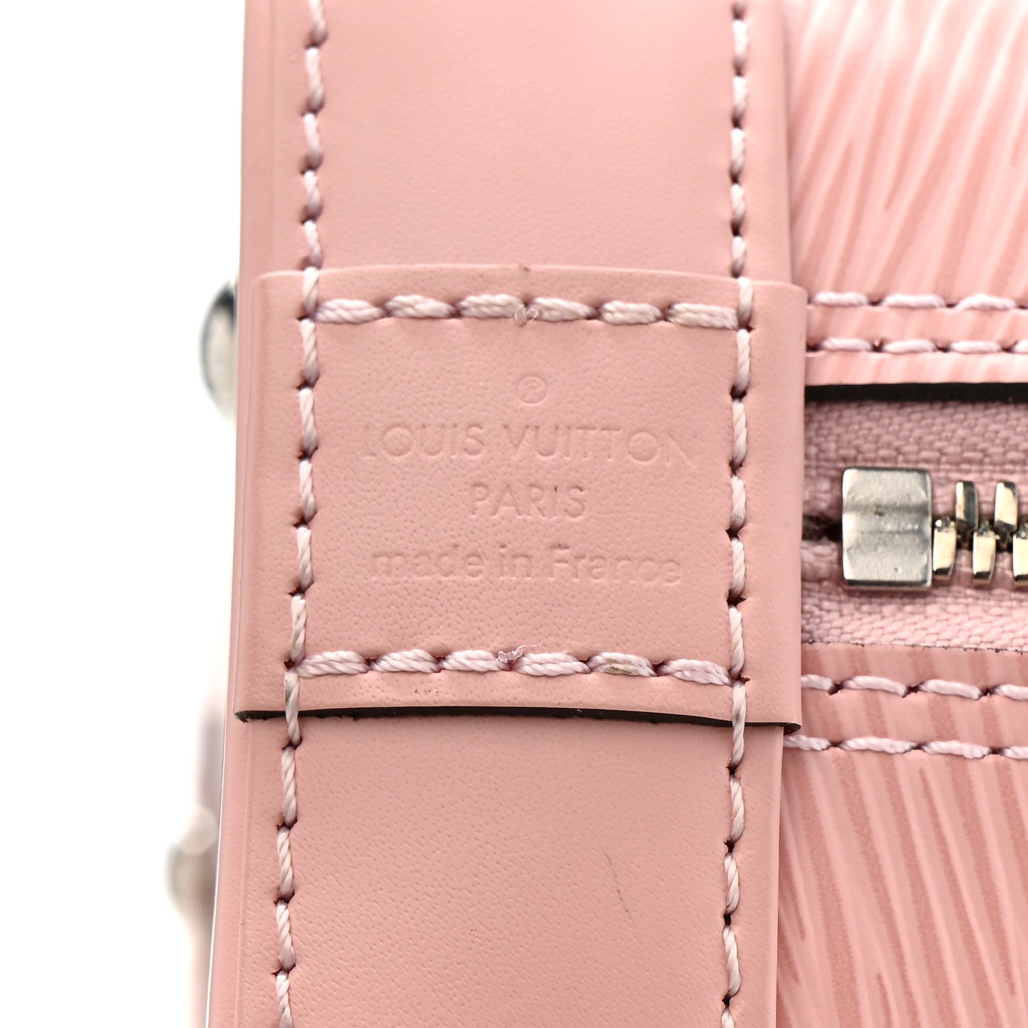 Louis Vuitton Epi Alma BB Rose Ballerine 6 of 9