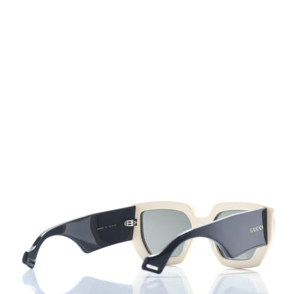 Gucci Square Frame Sunglasses GG0630S Black Ivory 4 of 6