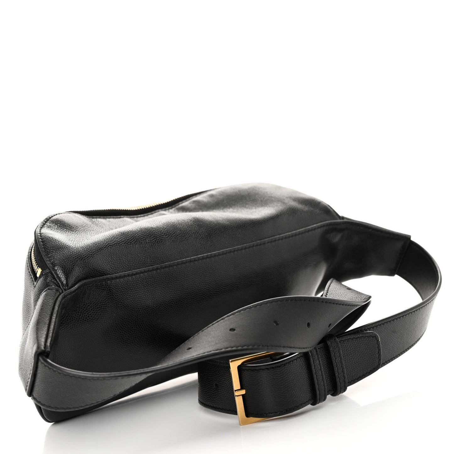 Grain De Poudre Monogram Belt Bag Black