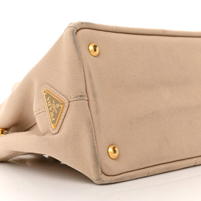 Prada Canapa Small Logo Tote Corda 9 of 20