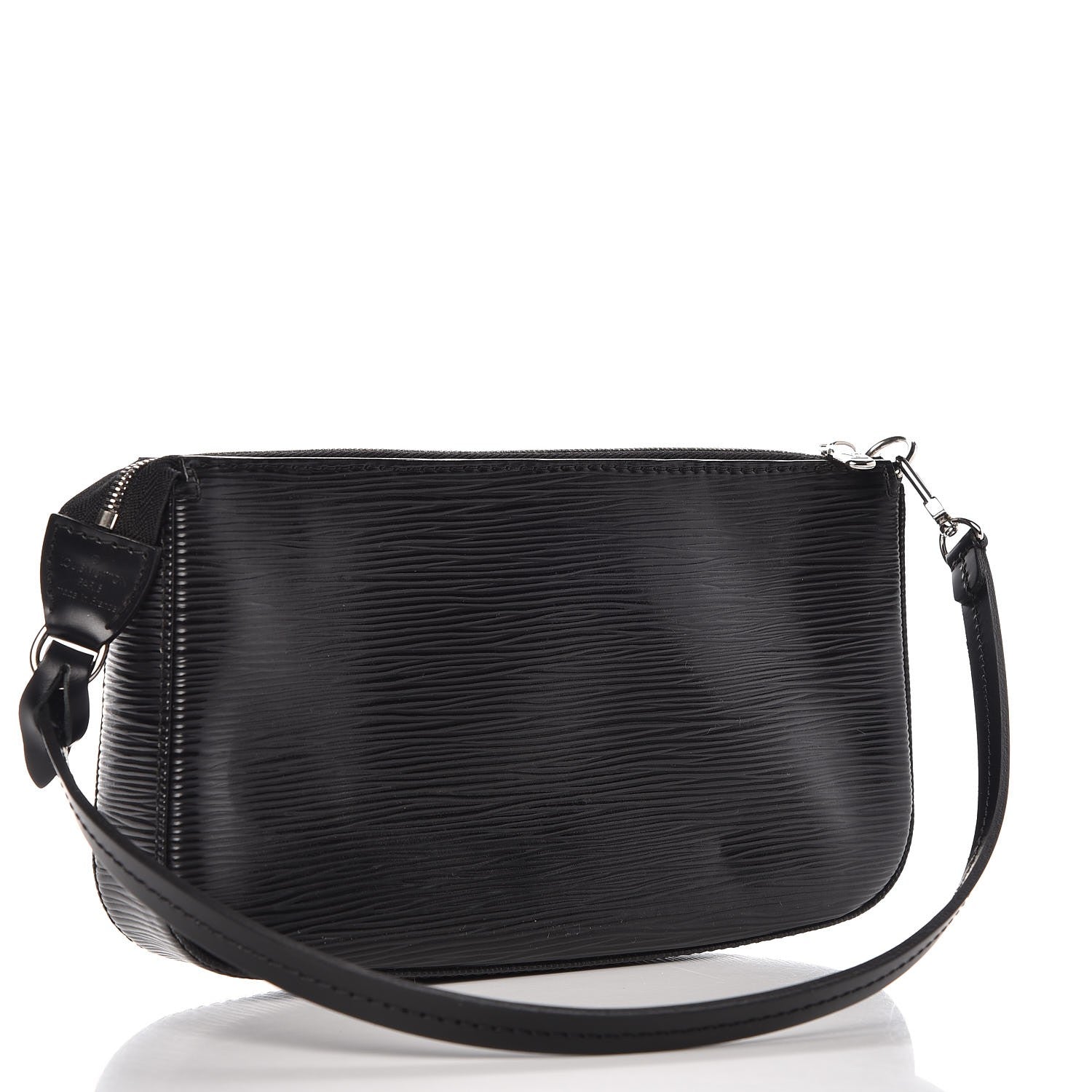 Louis Vuitton Epi Pochette Accessories NM Black 3 of 7
