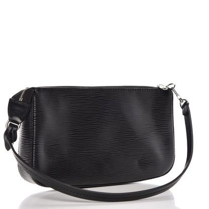 Louis Vuitton Epi Pochette Accessories NM Black 3 of 7