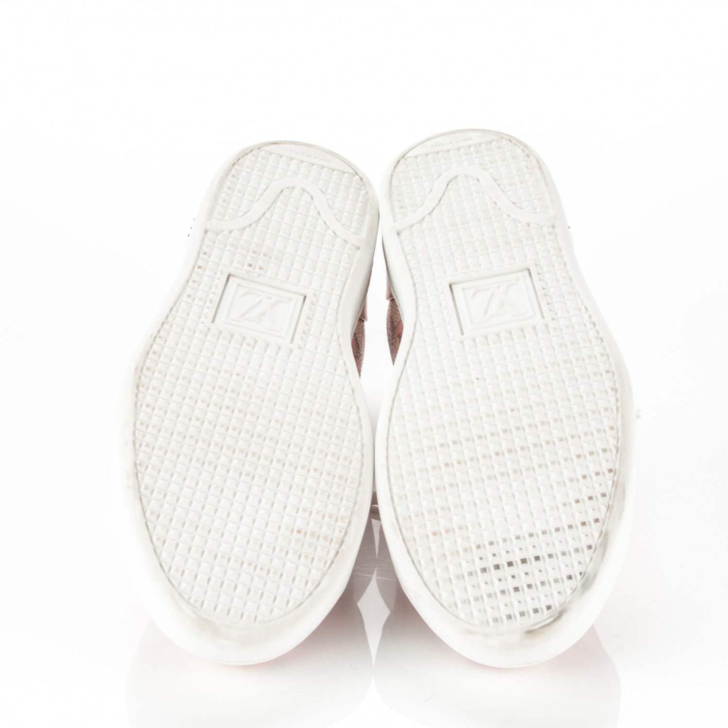 Louis Vuitton Damier Azur Tahitienne Bora Bora Sneakers 39 Rose Ballerine 5 of 7