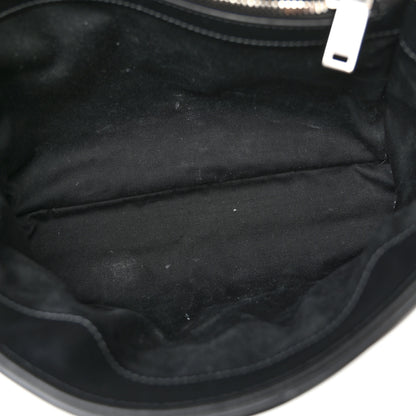 Saint Laurent Calfskin Y Quilted Monogram Medium Loulou Chain Satchel Black 5 of 9