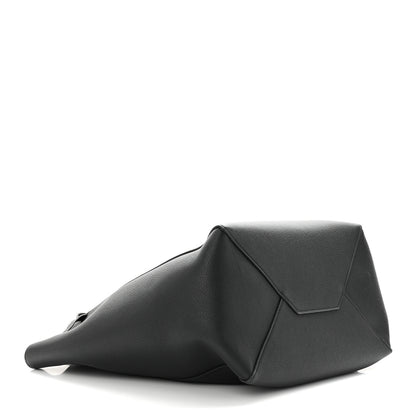 Celine Soft Grained Calfskin Small Belt Cabas Phantom Black 4 of 10