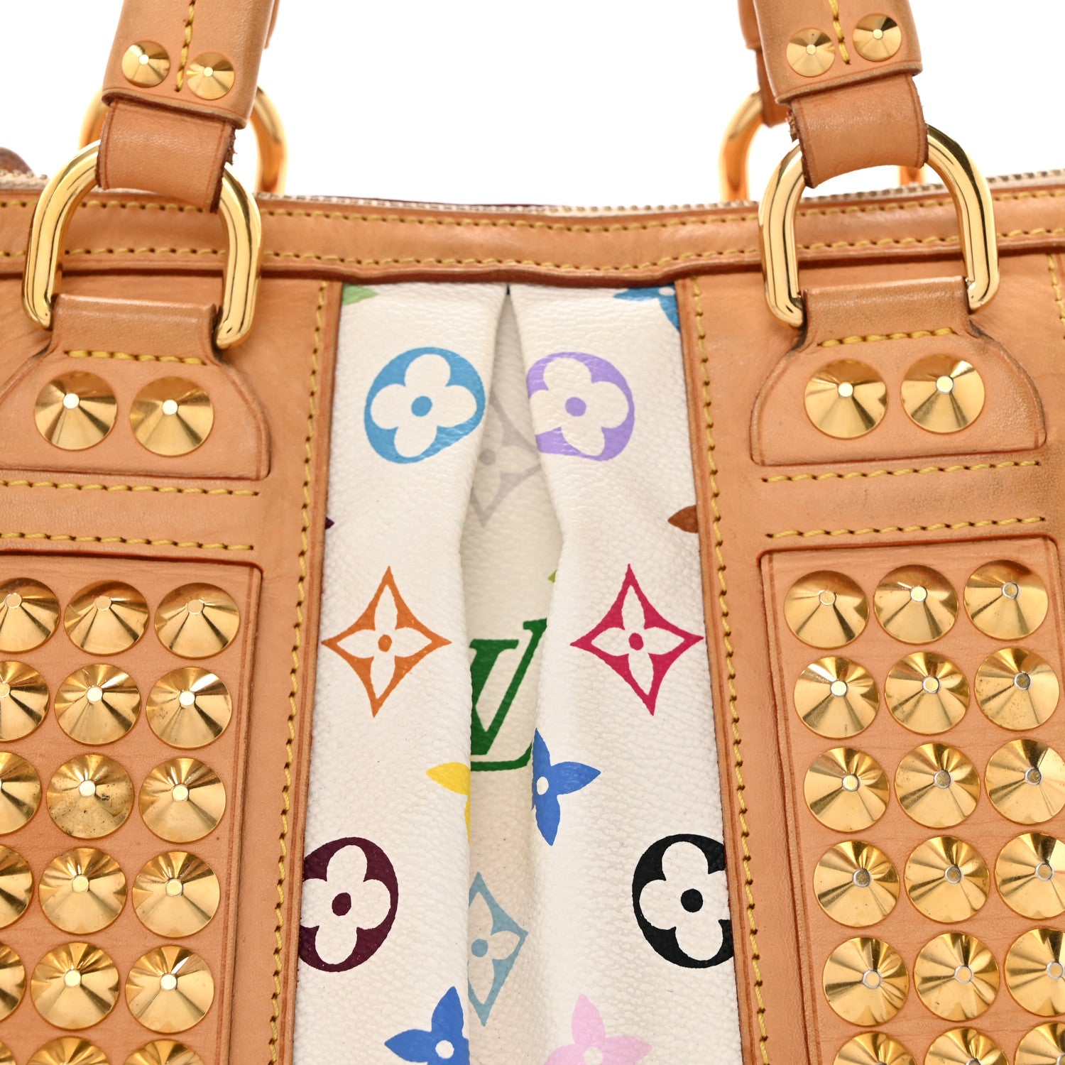 Louis Vuitton Monogram Multicolor Courtney MM White 7 of 13