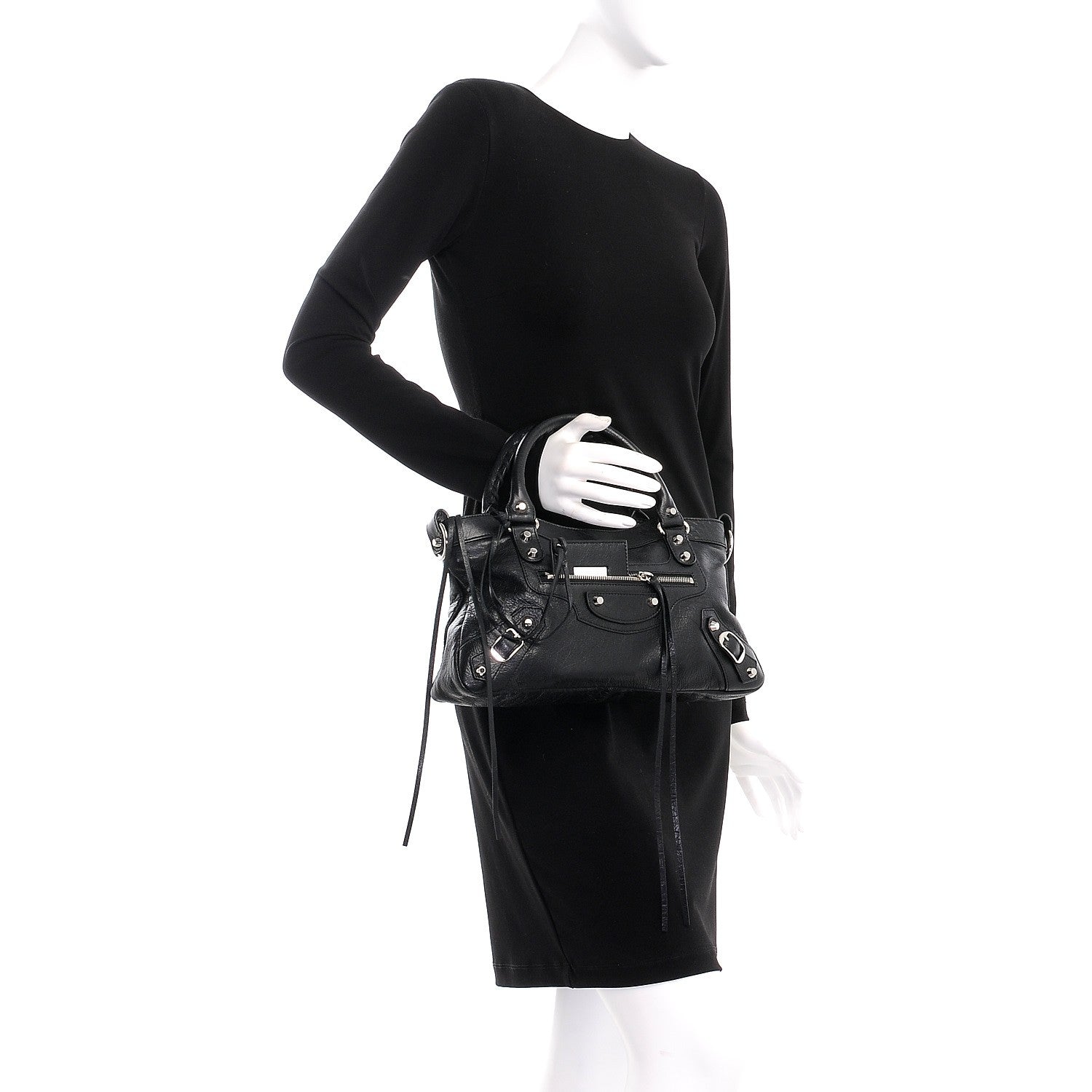 Balenciaga Agneau Classic Hardware First Black 3 of 8