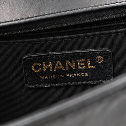 Chanel Lambskin Quilted New Medium Boy Flap Black 6 of 15