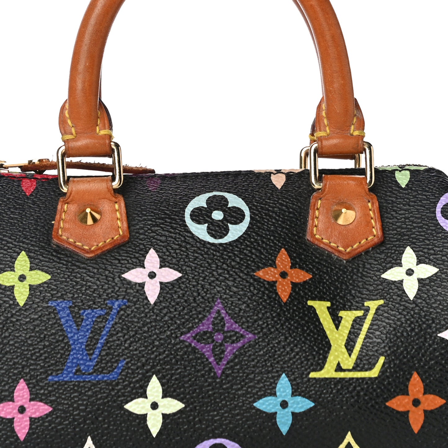 Monogram Multicolor Mini Sac HL Speedy Black