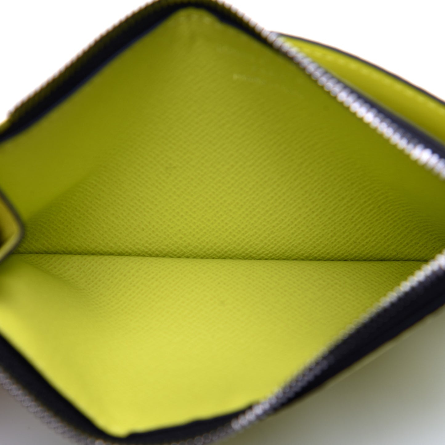 Monogram Taiga Coin Card Holder Yellow