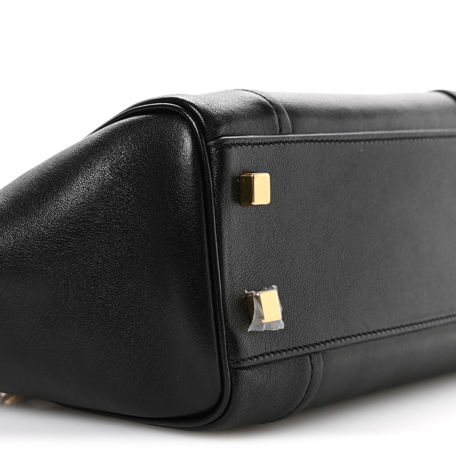 Celine Supple Shiny Lambskin Little New Luggage Black 9 of 10