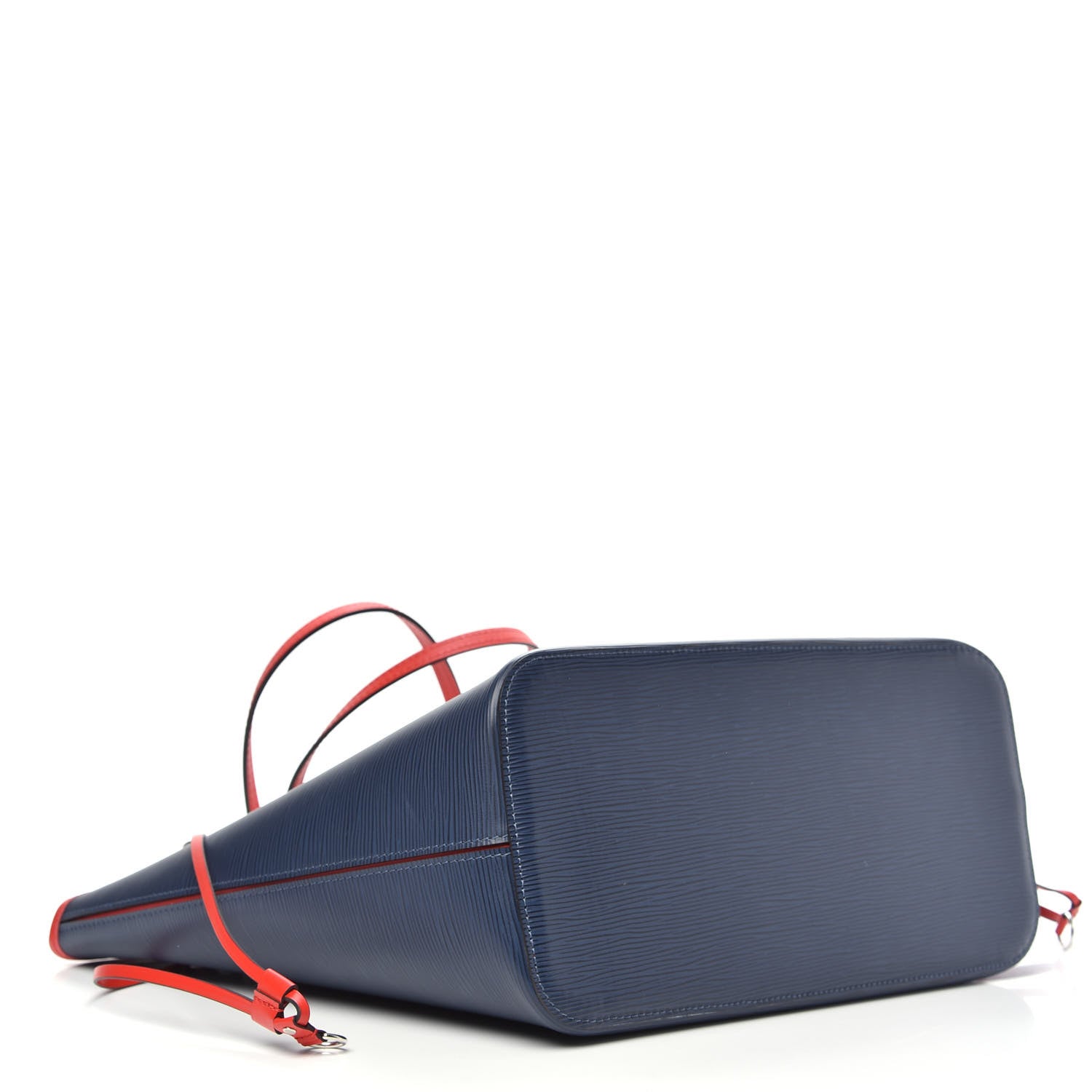 Louis Vuitton Epi Neverfull MM Indigo Coquelicot 4 of 9