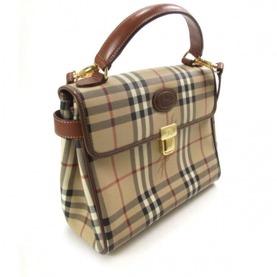 BURBERRYS Vintage Haymarket Check Bag