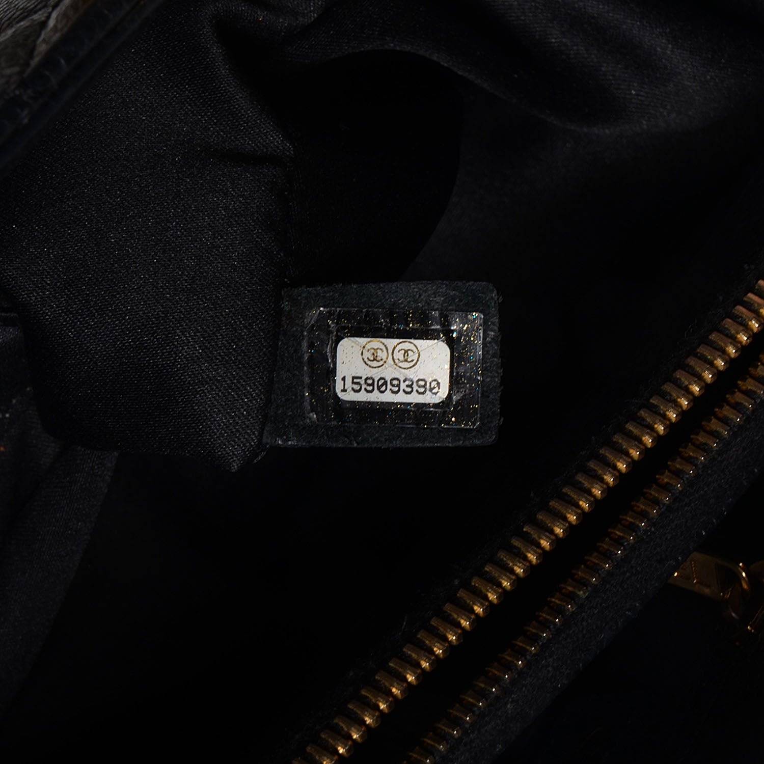 Chanel Caviar Grand Shopping Tote GST Black 7 of 7
