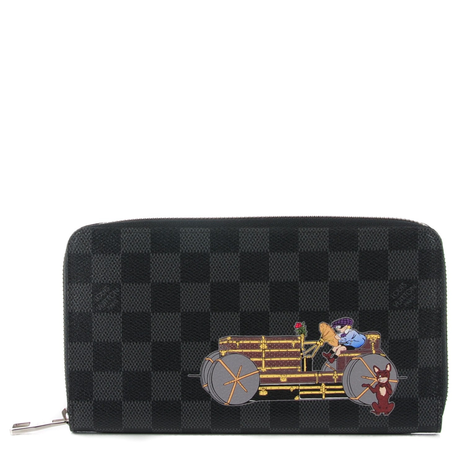 Louis Vuitton Graphite Illustre Zippy Wallet 1 of 7