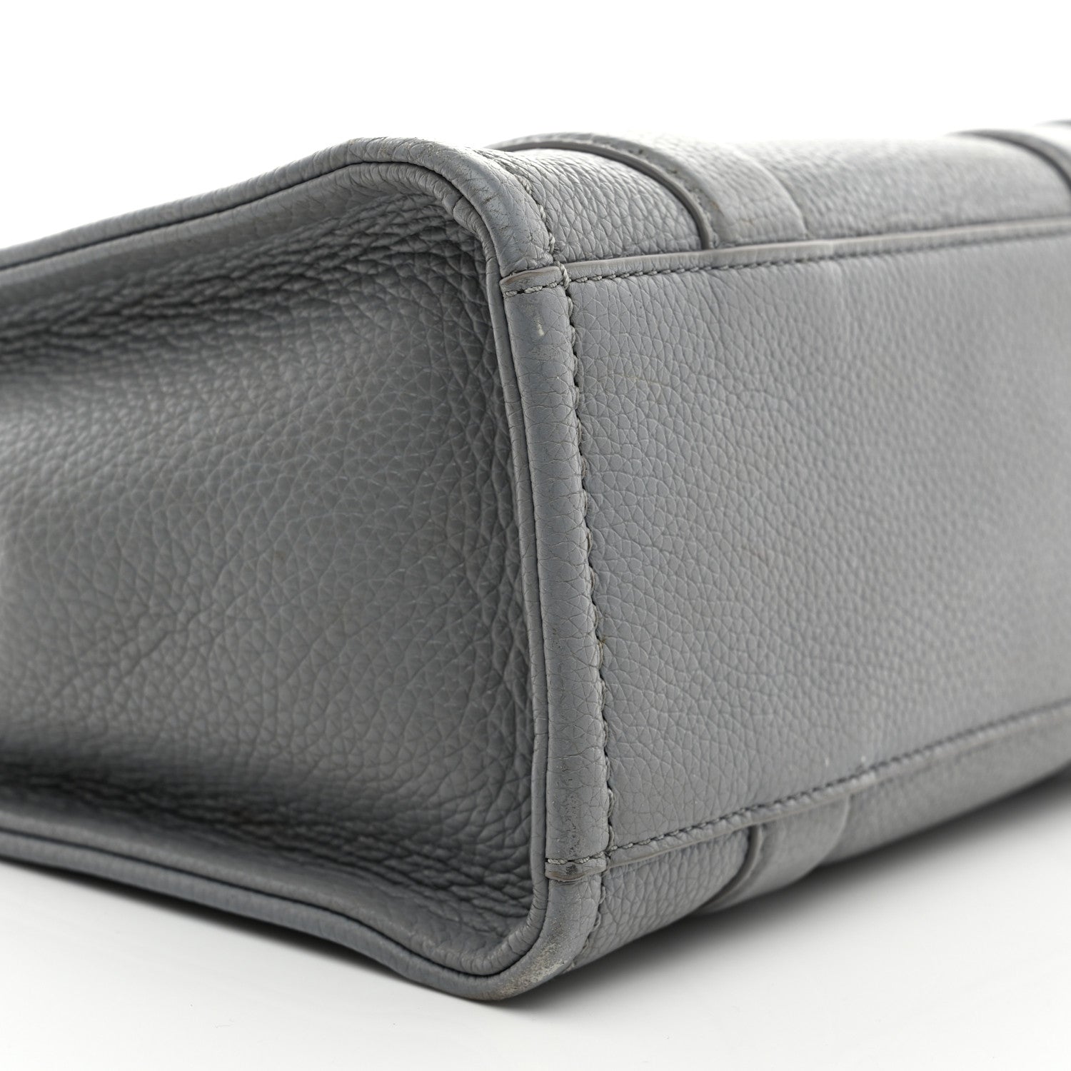 Marc Jacobs Grained Calfskin Small The Tote Bag Wolf Grey 10 of 11