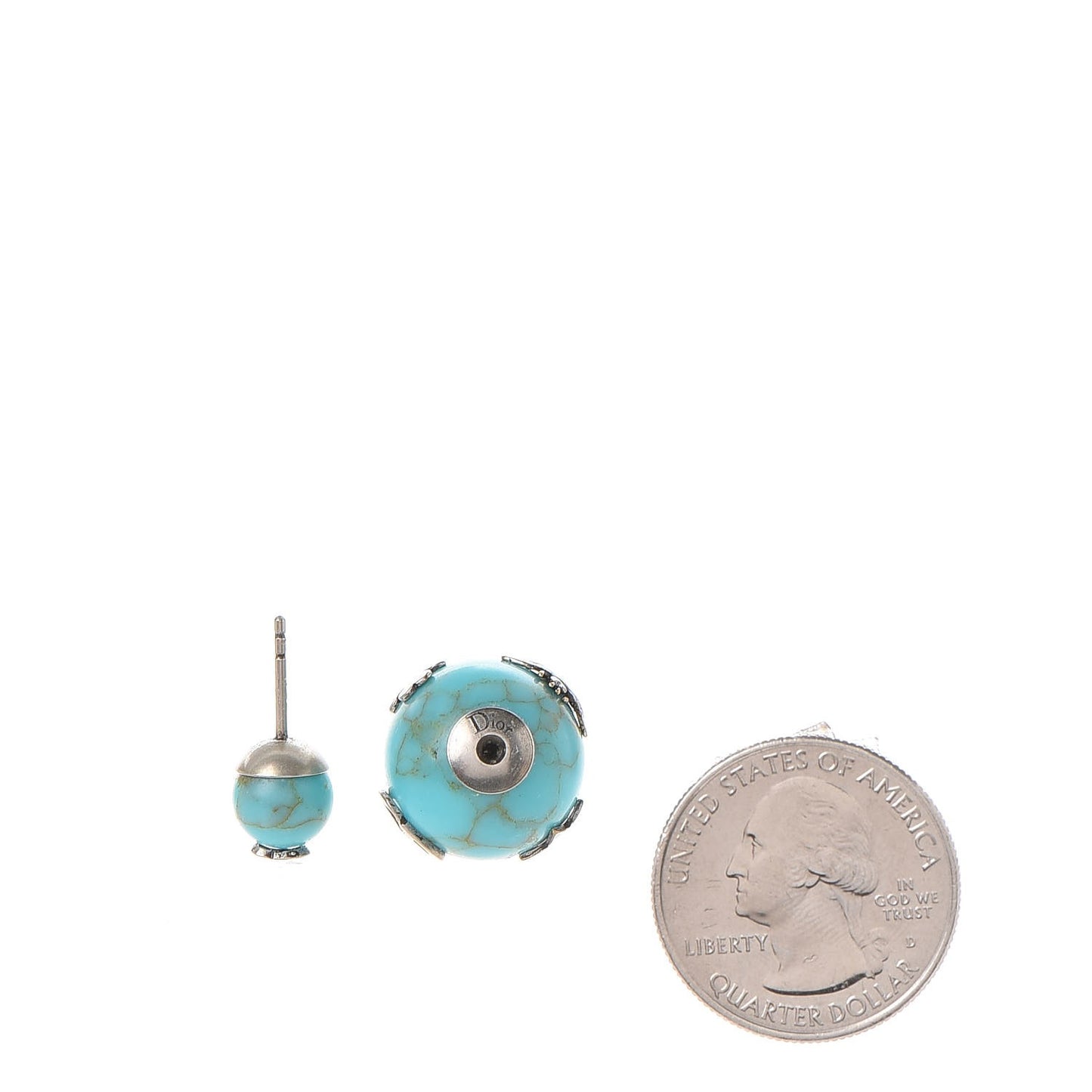Mise En Dior Tribal Earrings Turquoise