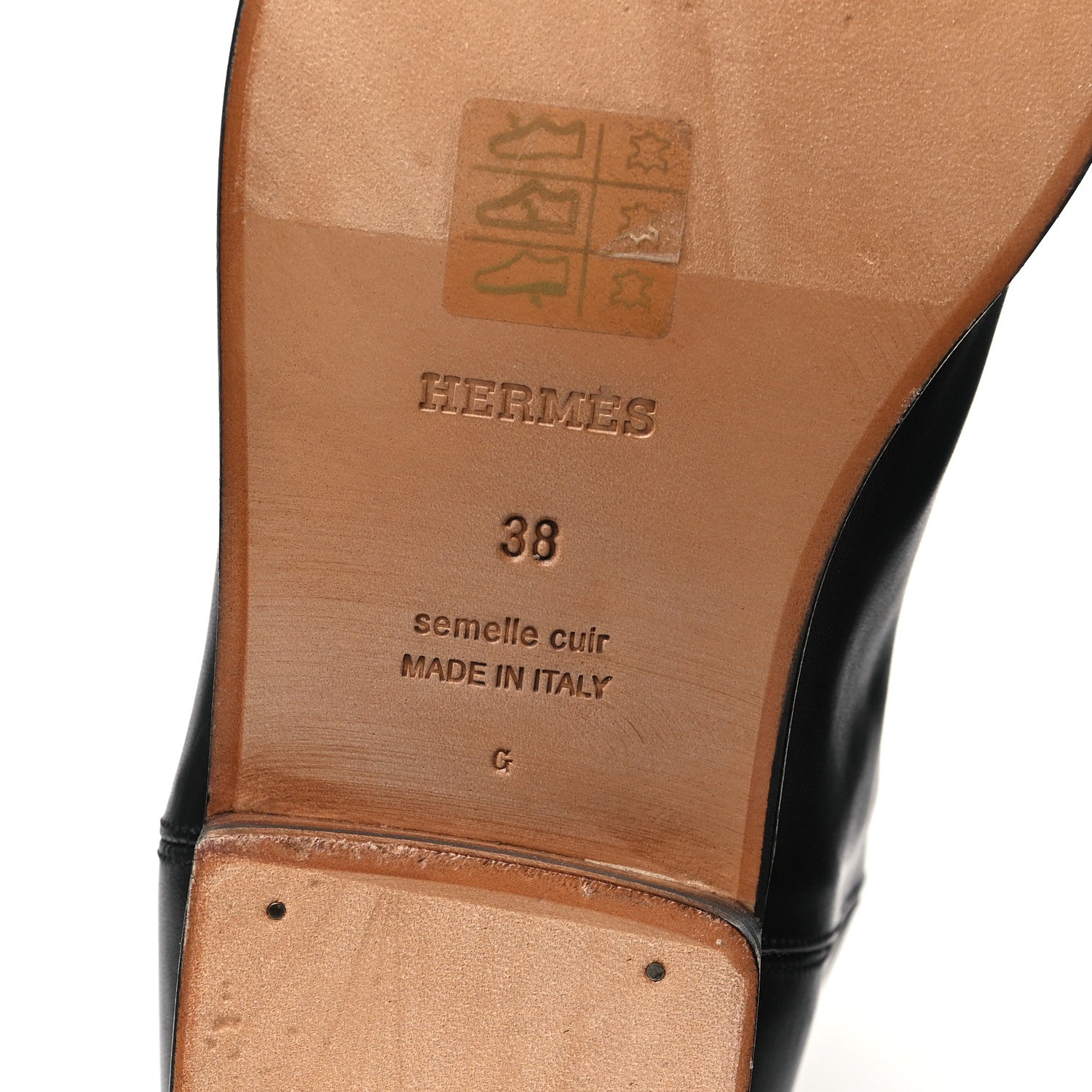 Hermes Box Kelly Jumping Boots 38 Black 8 of 12