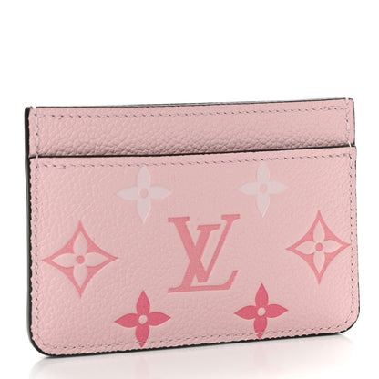 Louis Vuitton Empreinte Monogram Giant By The Pool Card Holder Bouton De Rose 3 of 8