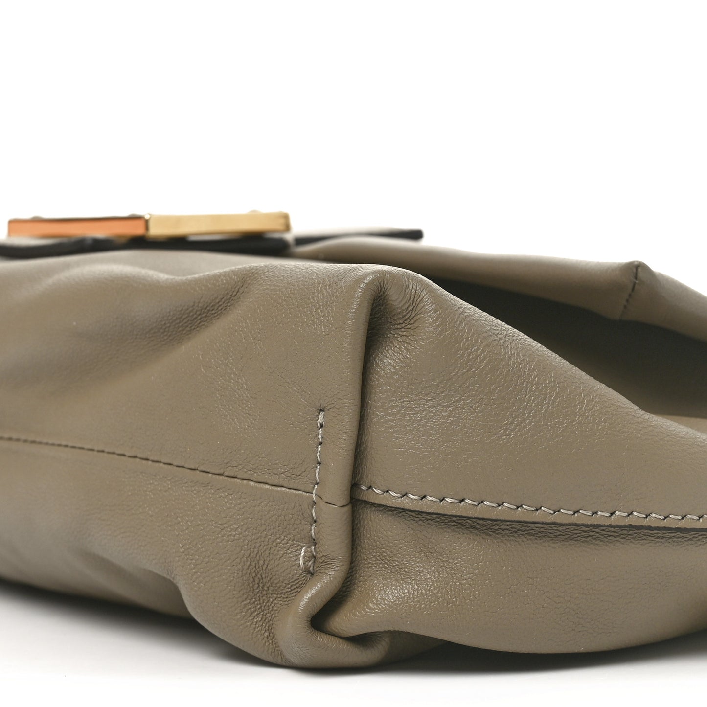 Nappa Medium Mamma Baguette Dove Gray