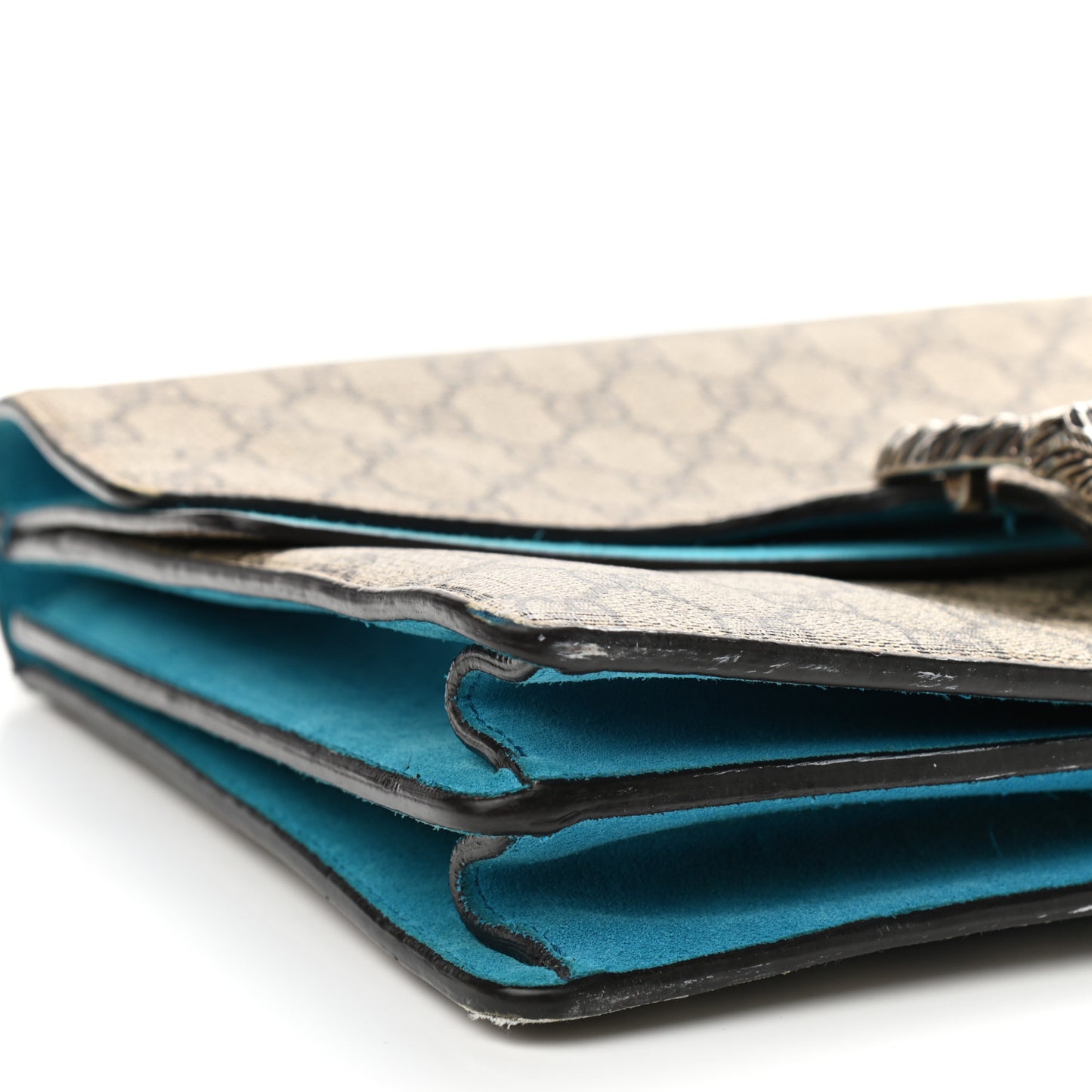 GG Supreme Monogram Medium Dionysus Shoulder Bag Blue