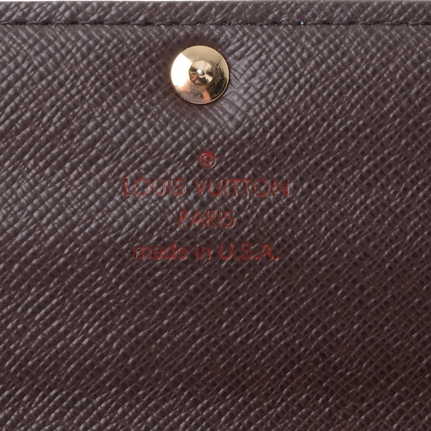 Louis Vuitton Damier Ebene Sarah Wallet 5 of 7