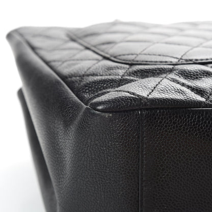 Chanel Caviar Quilted Grand Shopping Tote GST Black 12 of 14