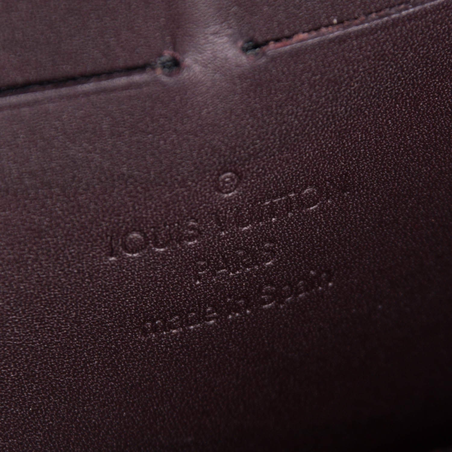 Louis Vuitton Vernis Zippy Wallet Amarante 6 of 7