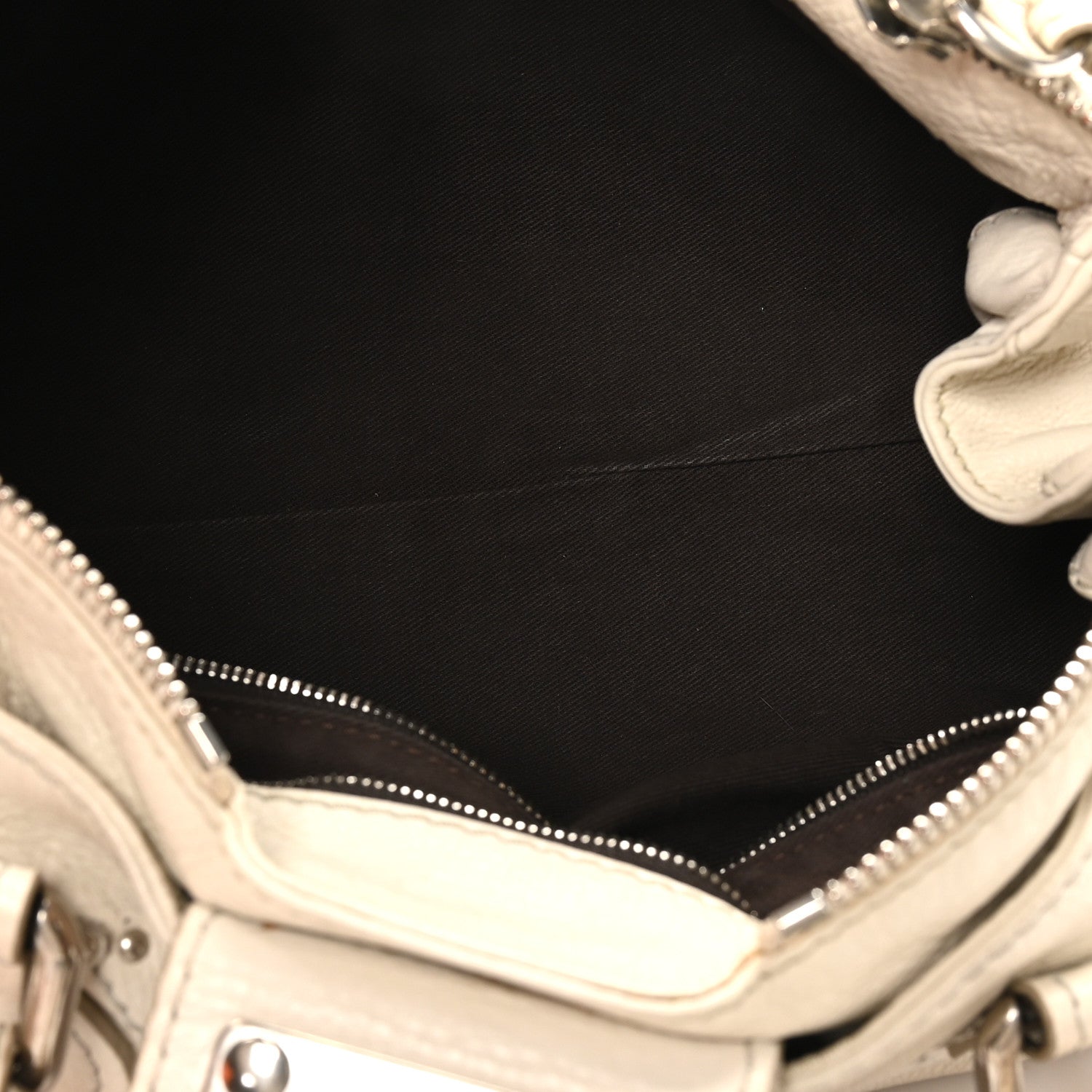 Chloe Calfskin Medium Paddington Satchel Ivory 5 of 10