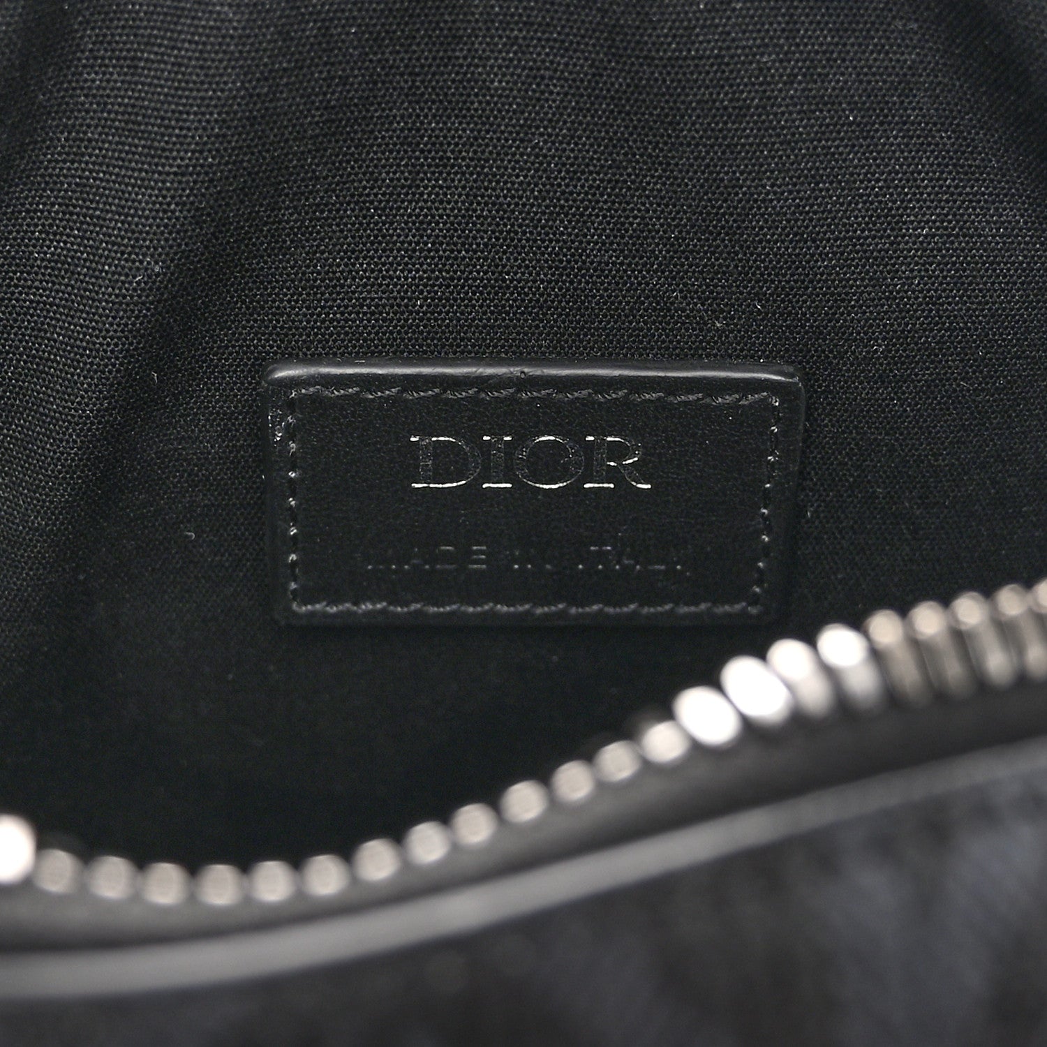 Christian Dior Canvas CD Diamond Lingot 22 Bag Black 6 of 10