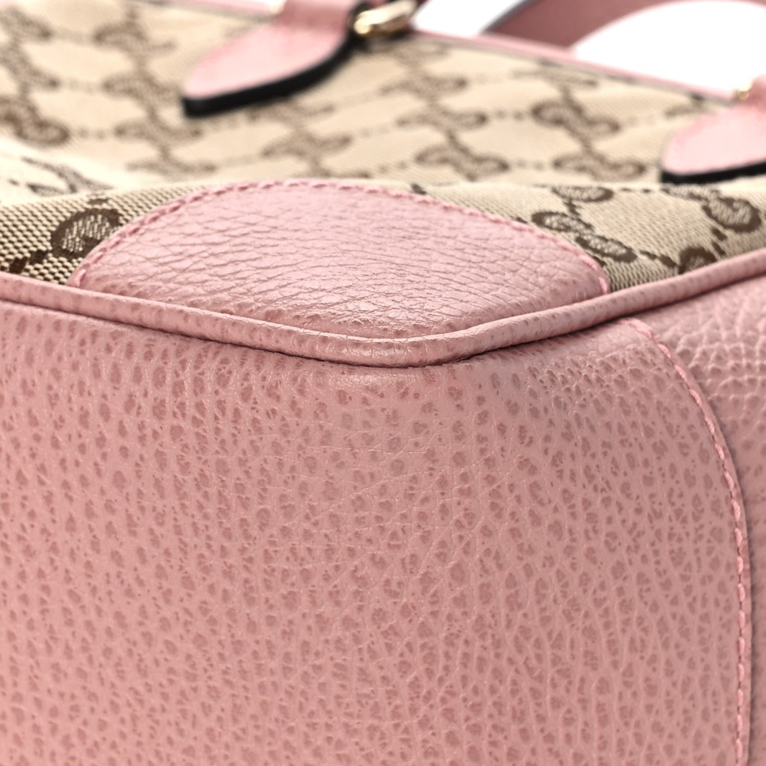 Gucci Monogram Small Bree Tote Beige Soft Pink 12 of 13