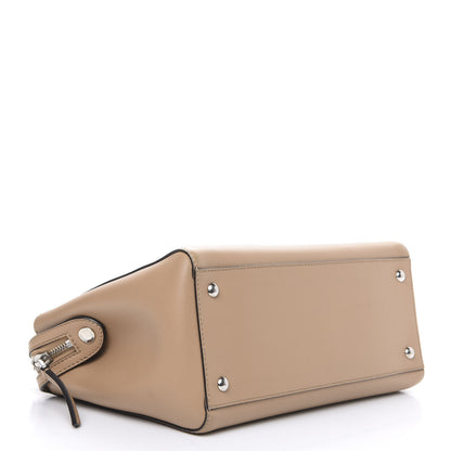 Fendi Calfskin Flowerland Studded Dotcom Satchel Cuoio Multicolor 4 of 13