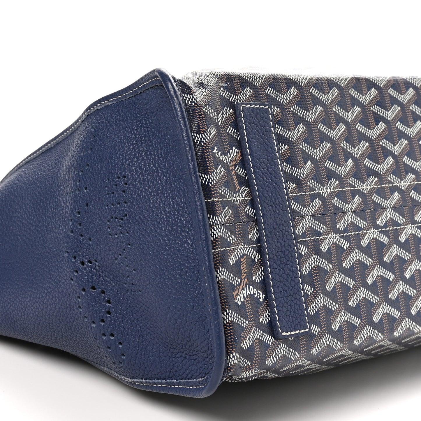 Goyardine Sac Hardy Pet Carrier PM Navy