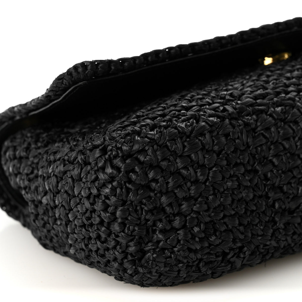 Saint Laurent Raffia Monogram Medium Jamie Black 14 of 19