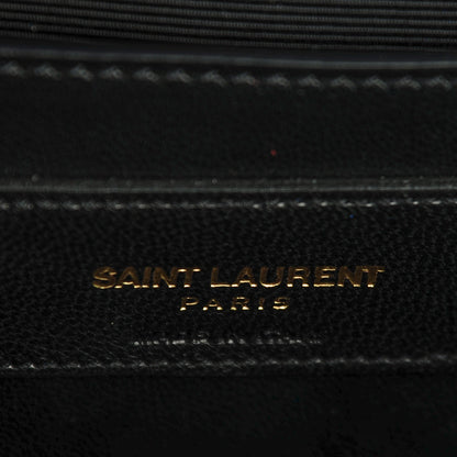 Saint Laurent Grain De Poudre Medium Classic Monogram Kate Satchel Ultramarine 7 of 8