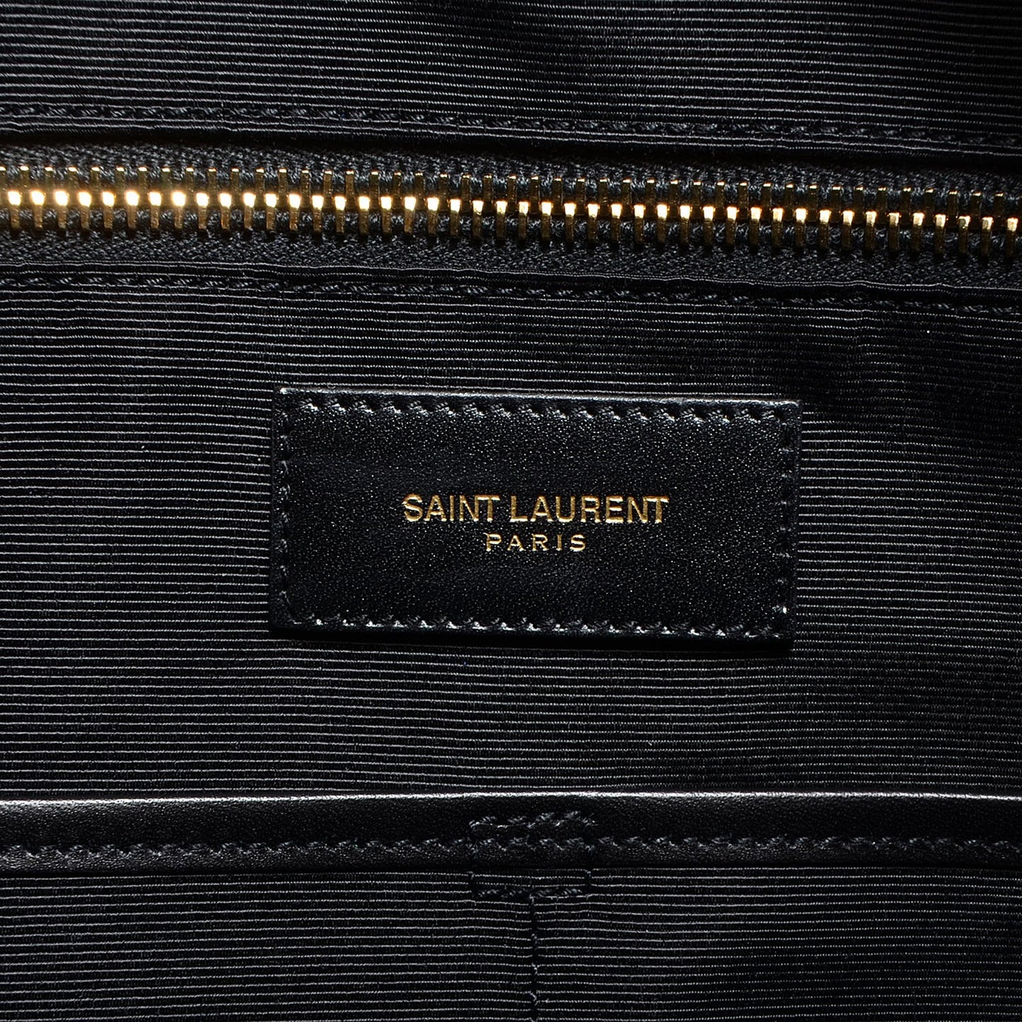 Toile Classic Monogram Flat Briefcase Black