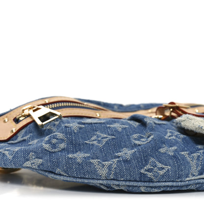 Louis Vuitton Monogram Denim High Rise Bumbag Blue 7 of 9