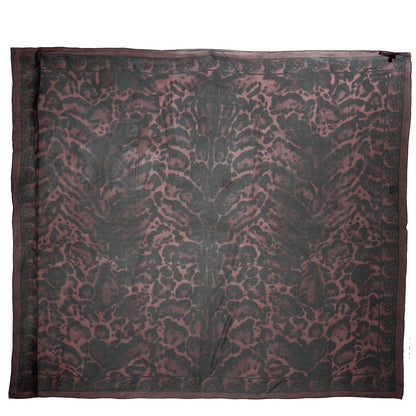 Alexander McQueen Silk Chiffon Animalier Skull Scarf 1 of 5