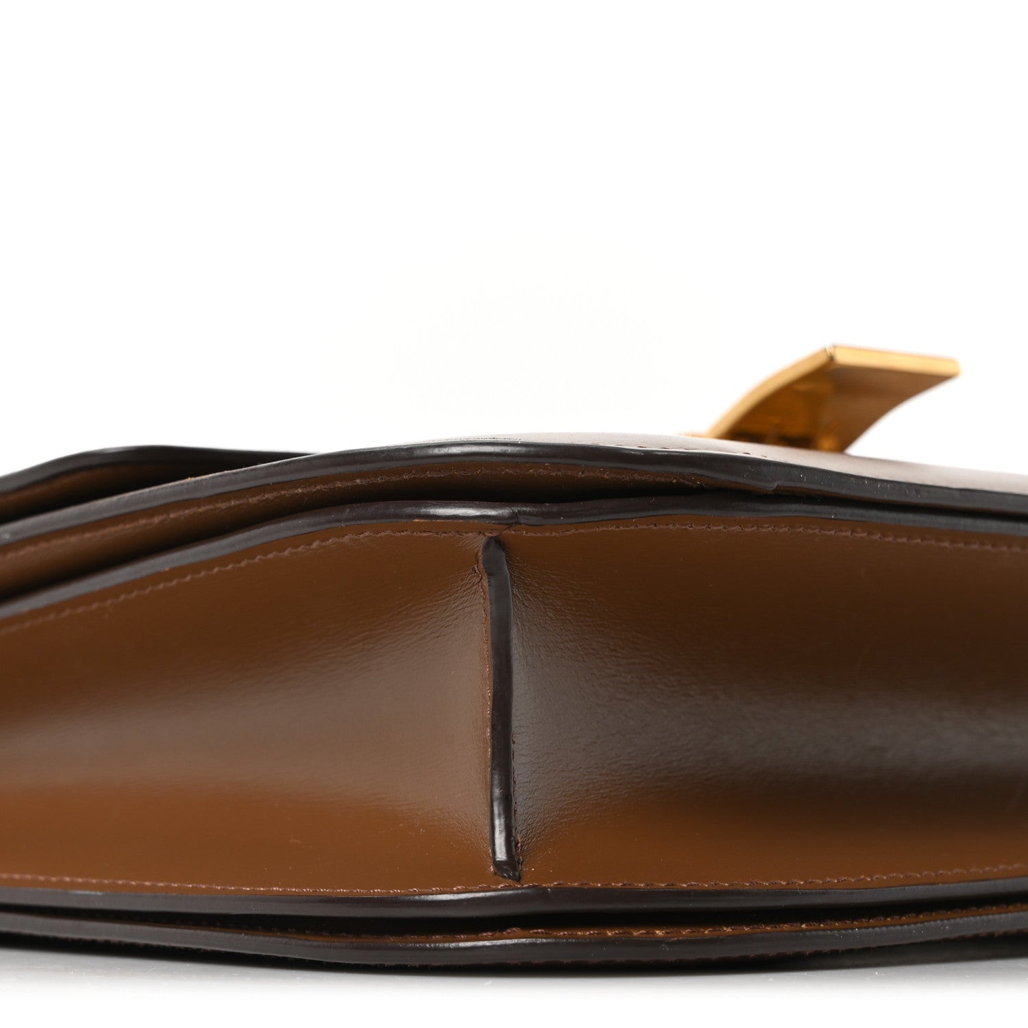Celine Smooth Calfskin Medium Classic Box Flap Bag Light Camel 9 of 10