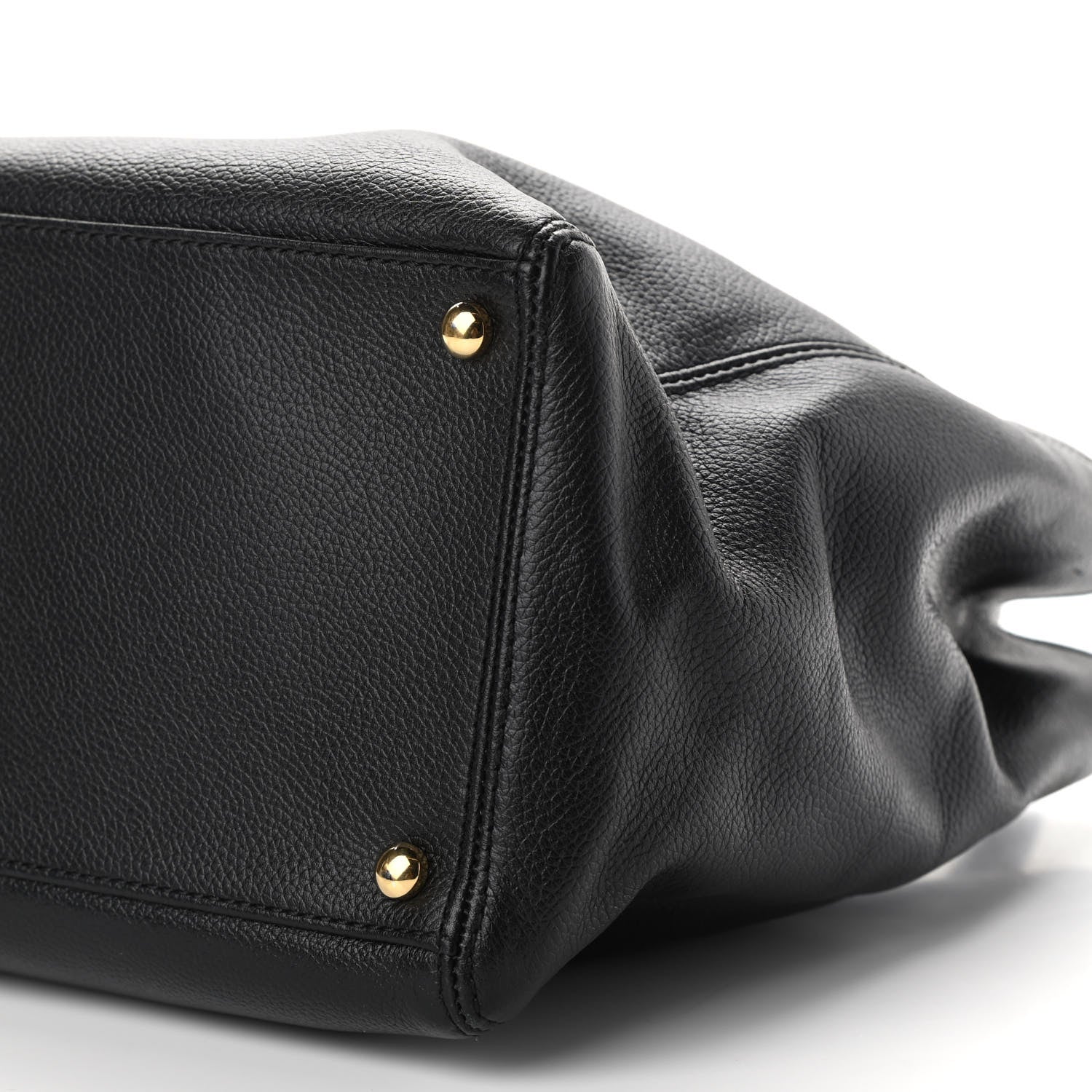 Chanel Calfskin Cerf Executive Shopper Tote Black 10 of 14