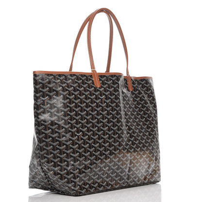Goyard Goyardine Saint Louis GM Black Gold 3 of 7