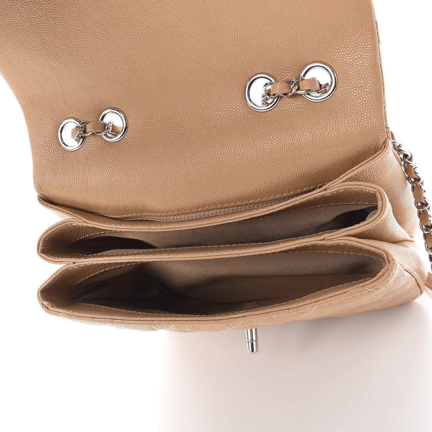 Chanel Caviar Quilted Medium Urban Companion Flap Beige 5 of 8