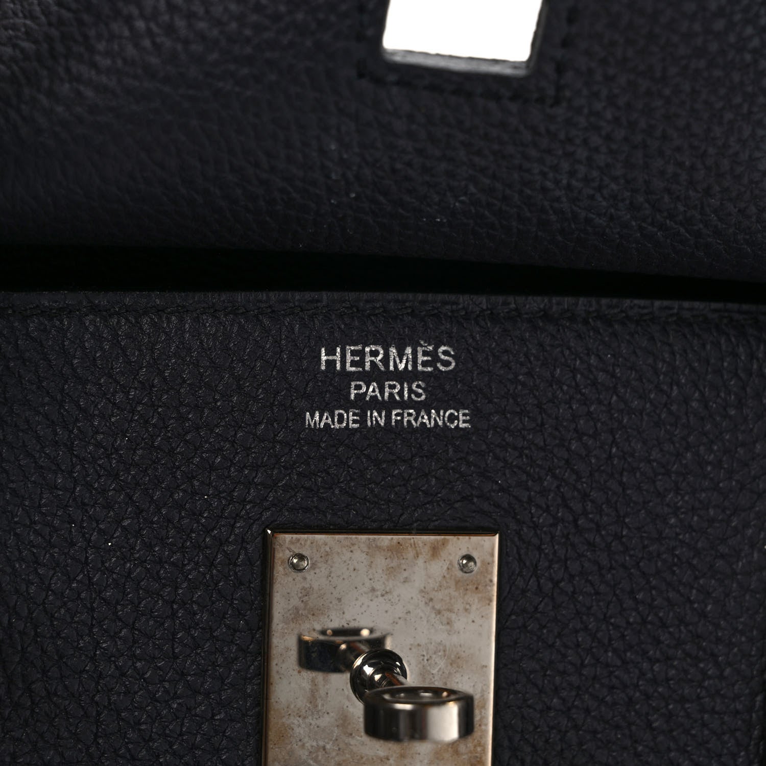 Hermes Togo Birkin 40 Bleu Indigo 6 of 11