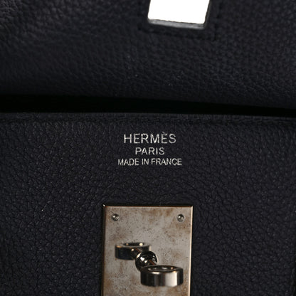Hermes Togo Birkin 40 Bleu Indigo 6 of 11
