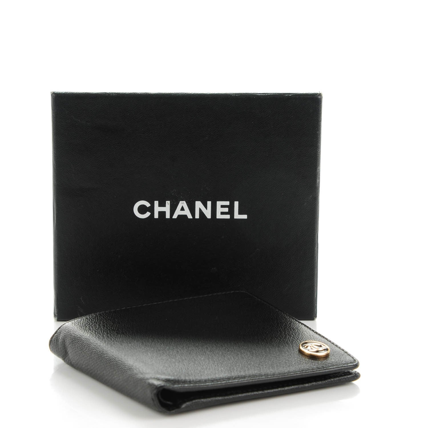 Chanel Caviar CC Bi-Fold Wallet Black 4 of 8