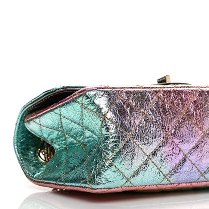 Chanel Metallic Goatskin Quilted Mini 2.55 Reissue Flap Multicolor 8 of 10