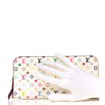 Louis Vuitton Monogram Multicolor Insolite Wallet White Figue 2 of 9