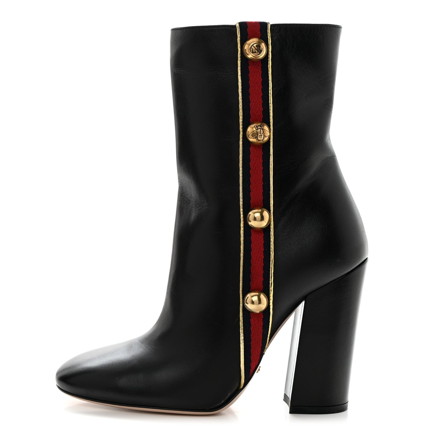 Malaga Kid Web Carly Mid Calf Boots 36.5 Black