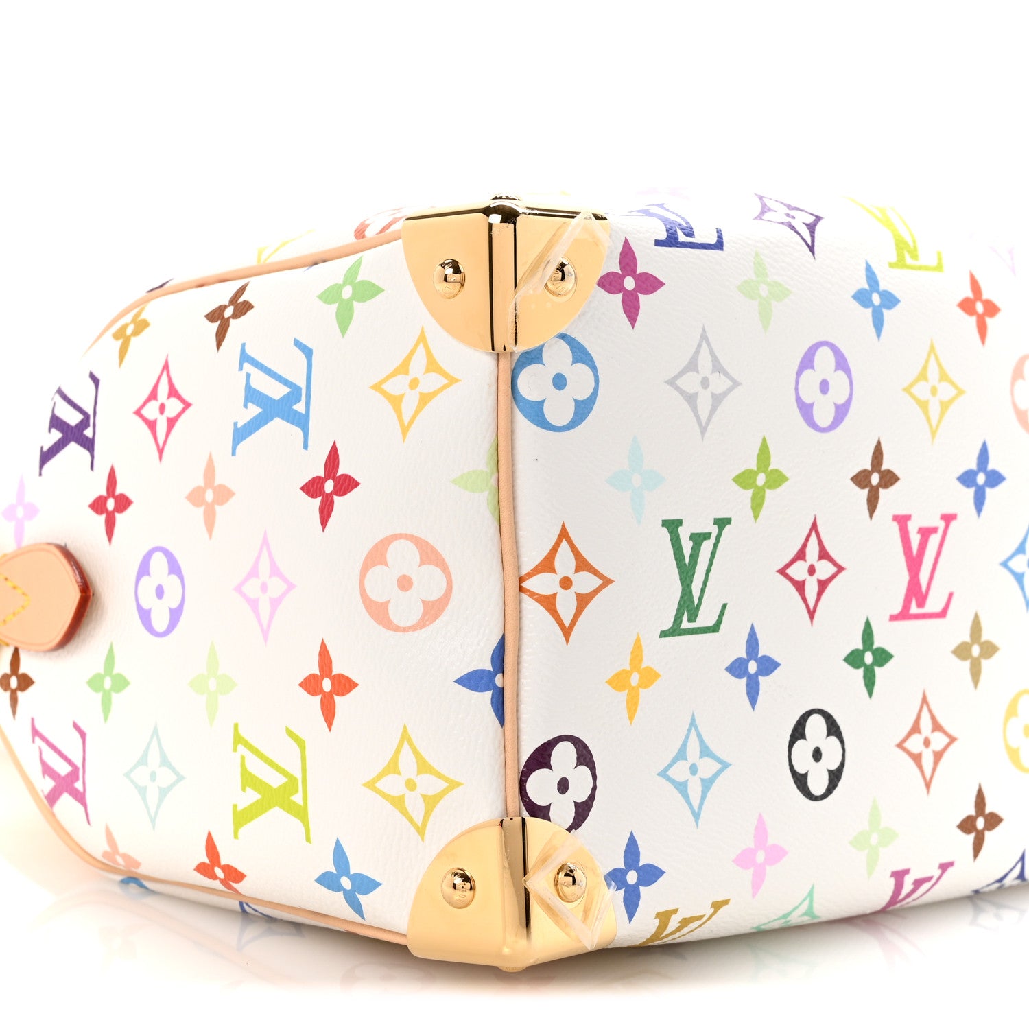 Louis Vuitton LV X TM Monogram Multicolor Speedy Bandouliere 25 White 8 of 10