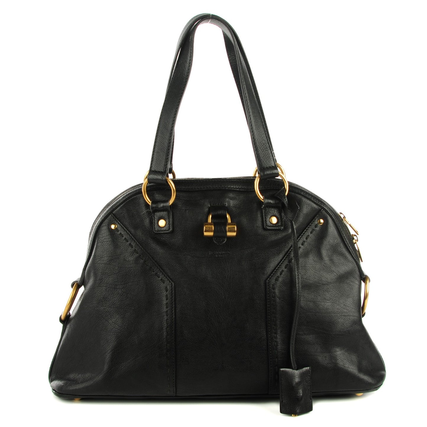 Calfskin Large Muse Black